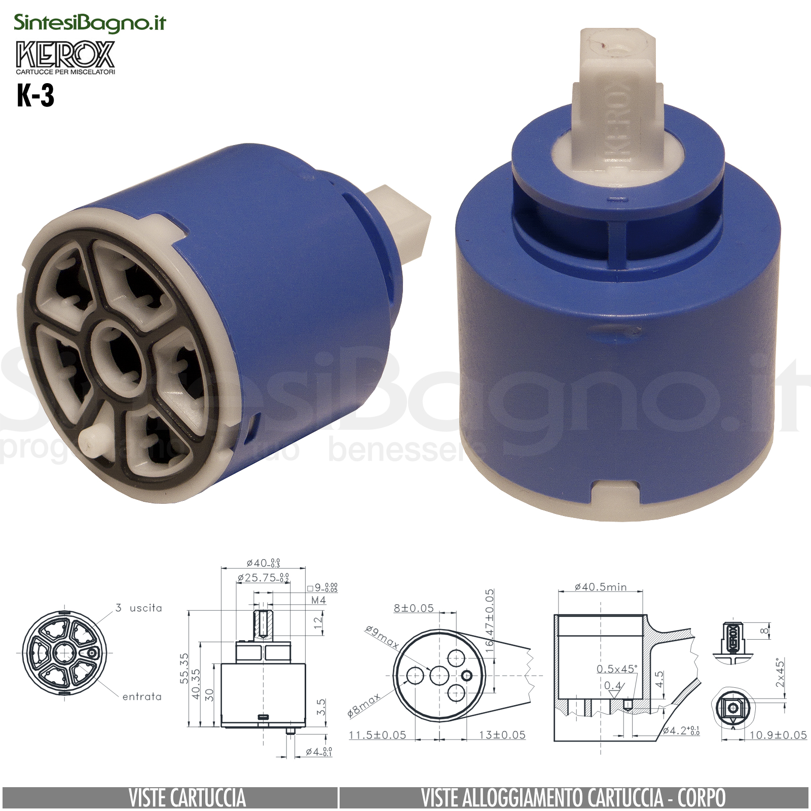 K3-cartuccia-deviatore-a-3-vie-diametro-40-mm-KEROX-K-3