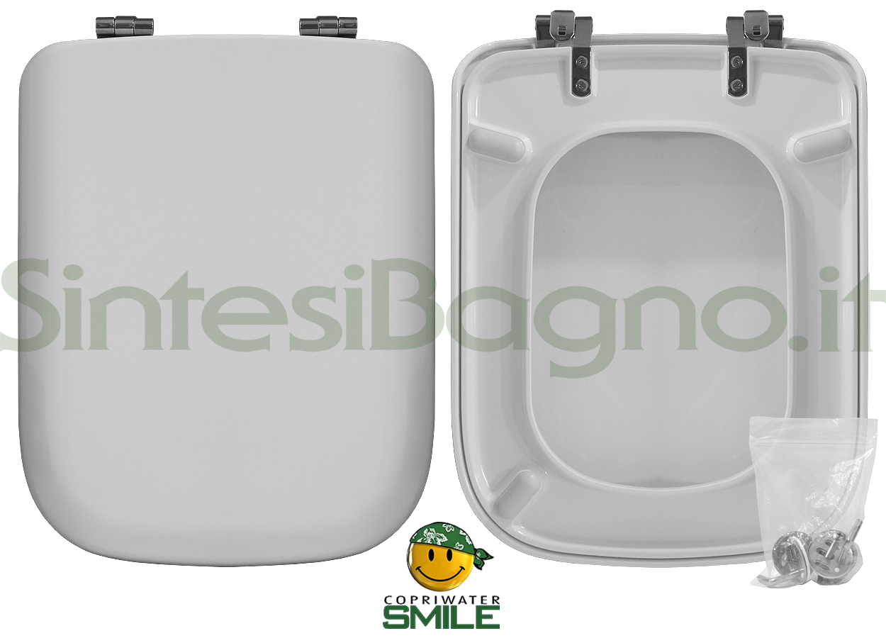 Copriwater DEDICATO vaso VINCENTI serie VERSILIA economico SMILE