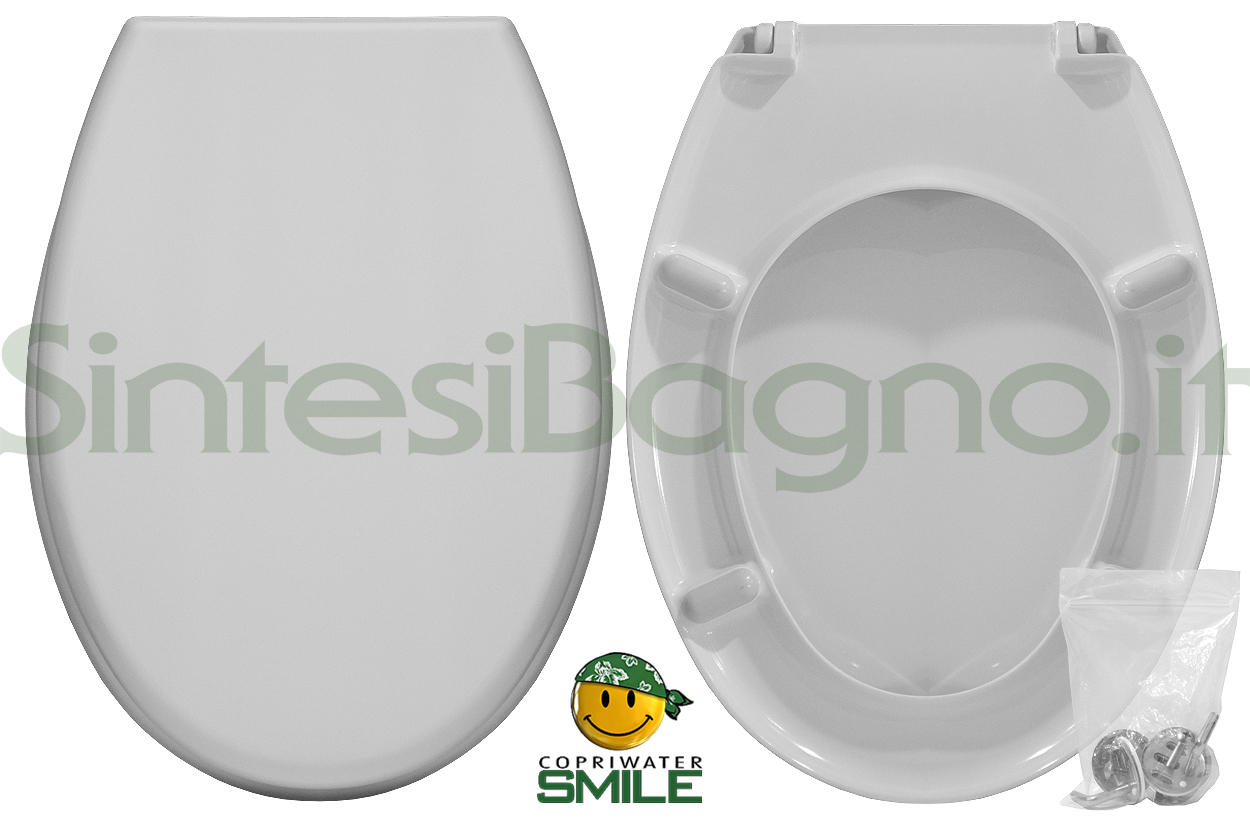 Copriwater DEDICATO vaso AZZURRA serie GIOVE economico SMILE