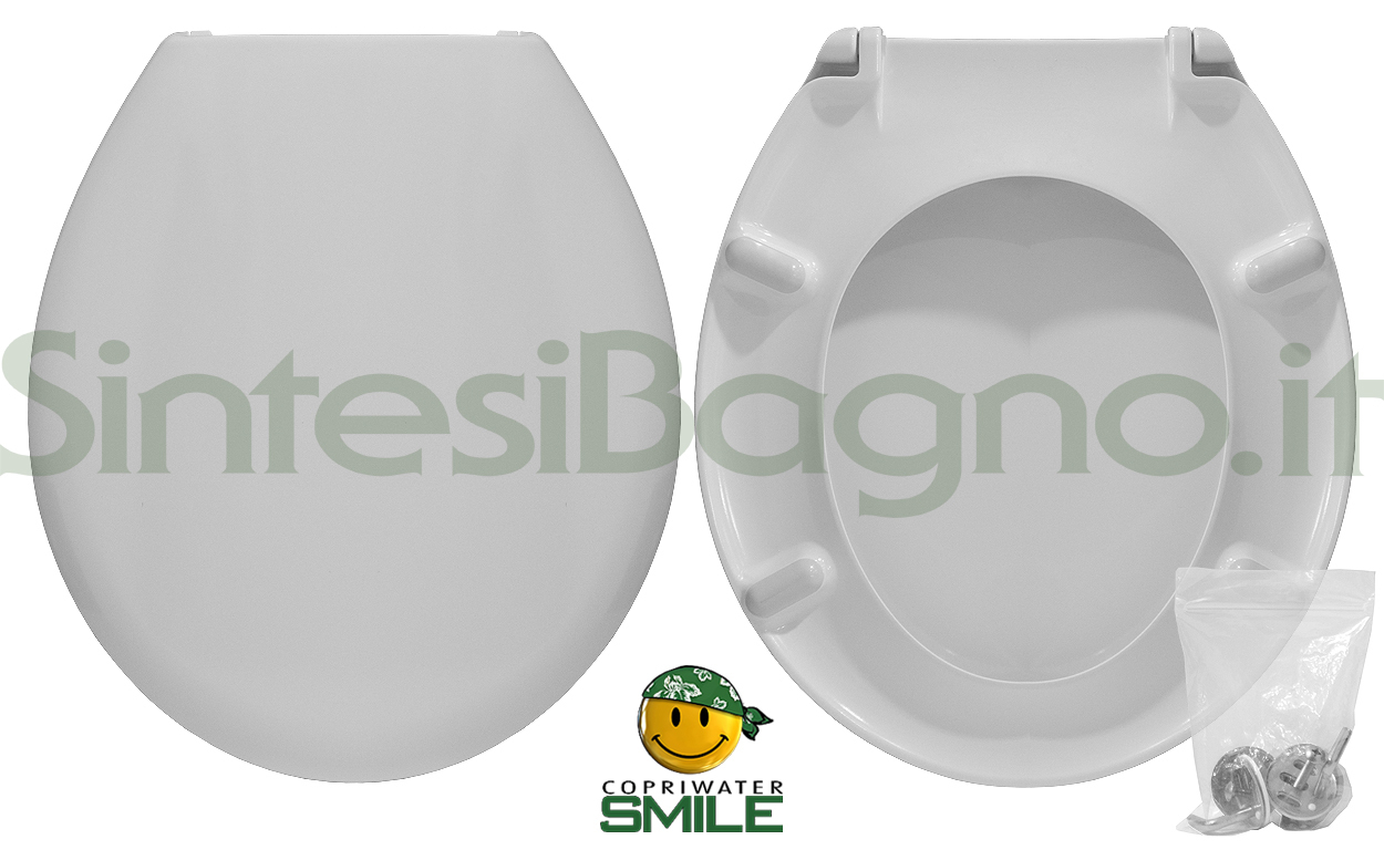 Copriwater DEDICATO vaso POZZI GINORI serie KIM PANDA economico SMILE