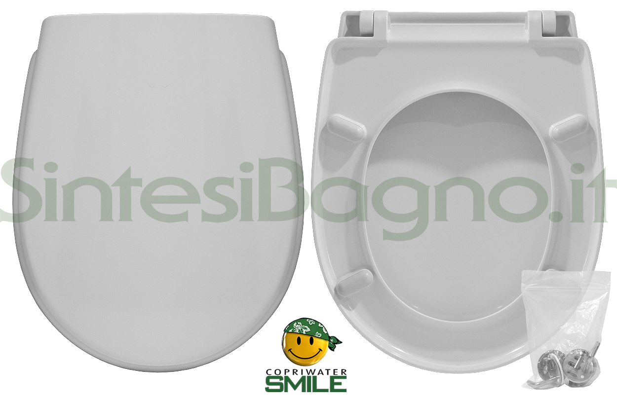 Copriwater DEDICATO vaso GALASSIA GALVIT serie PIUMA economico SMILE